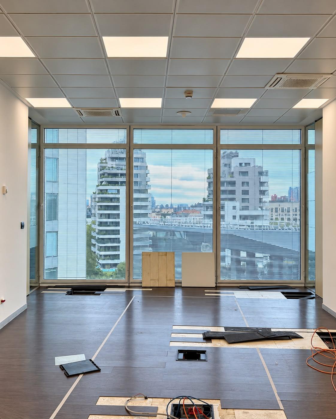 Office Expansion and Renovation in the Portello District, Milan: Work Begins on New Workstations — 1